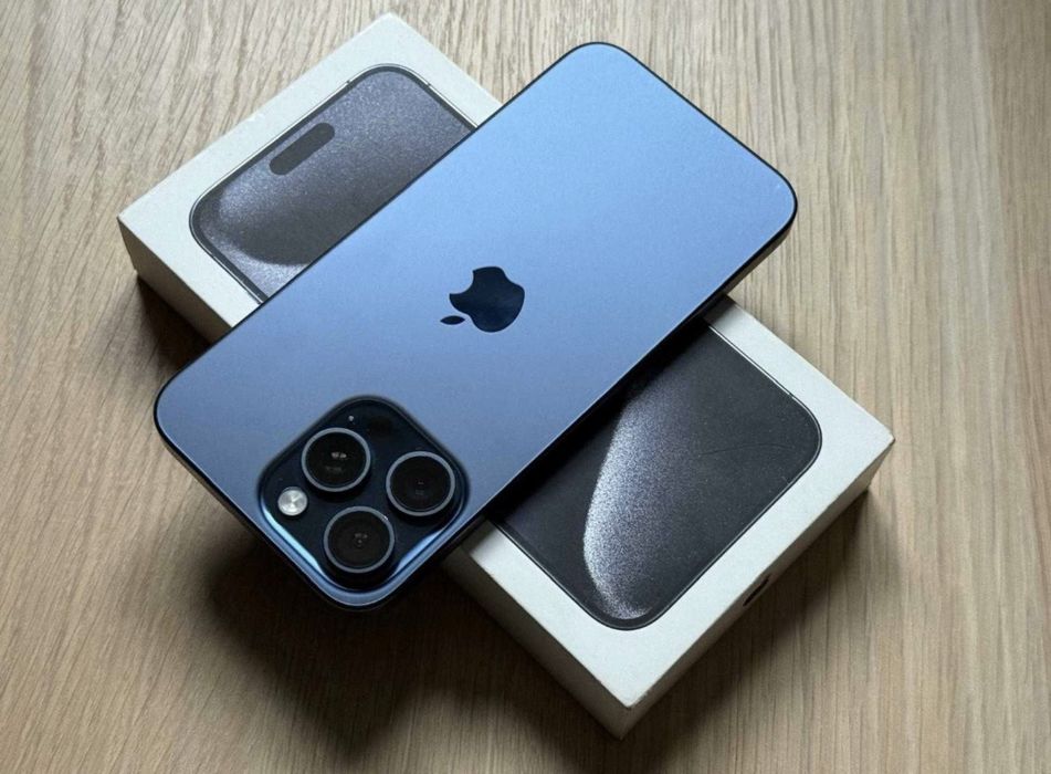 Iphone 15 Pro Max; Blue; 256 GB