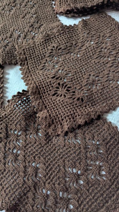 Каре на една кука/кафяво 10 бр.