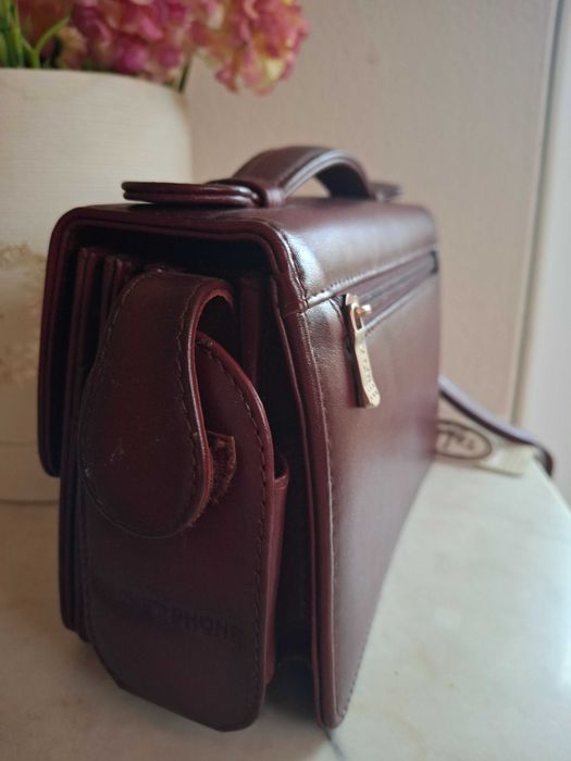 Мъжка чанта кожена нова