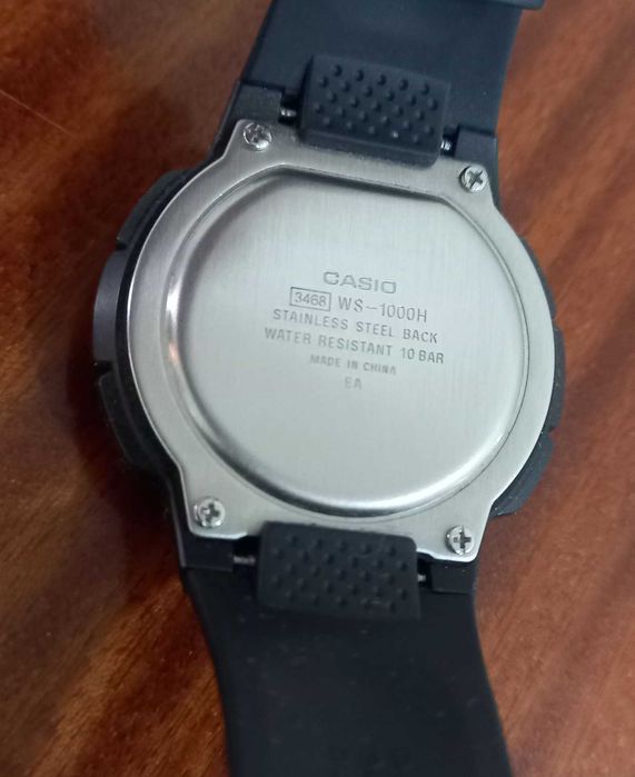 Casio WS1000h Lap Memory 60 для Спортсменов