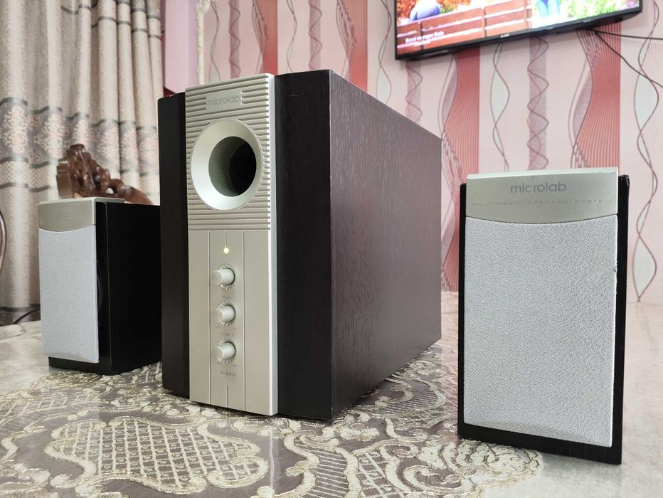 Orginal 2.1 Microlab subwoofer sotiladi aybi yo‘q