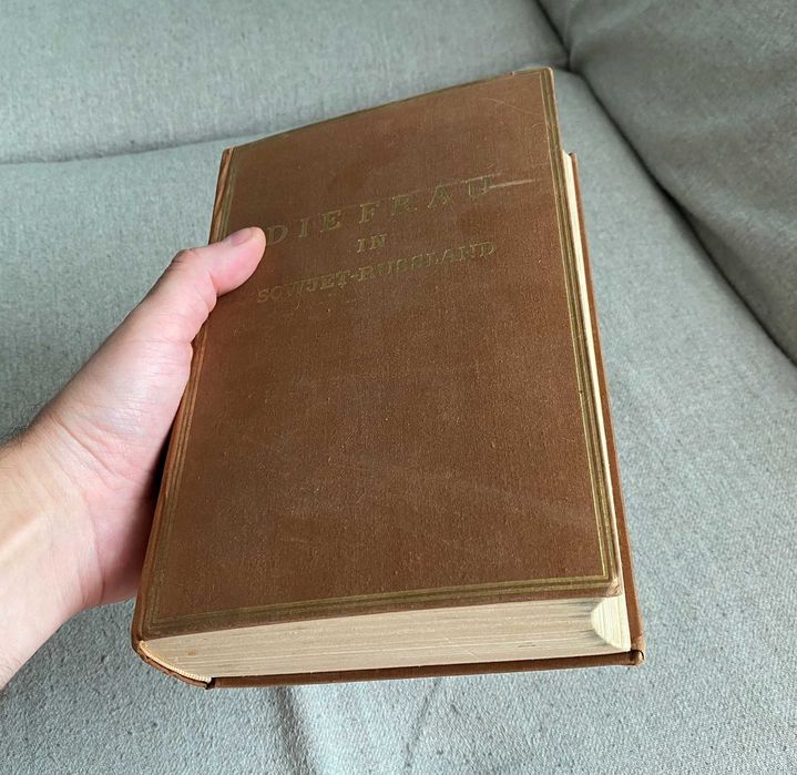 Carte „Die Frau in Sowjetrussland” 1932, în limba germană