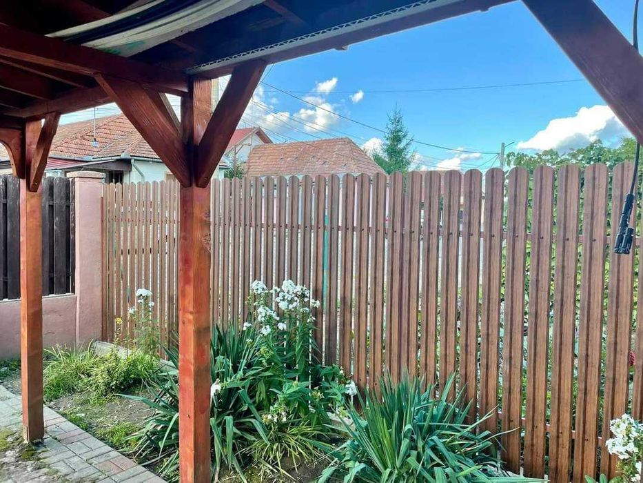 Garduri din sipca metalica, panou stil jaluzele si alte modele