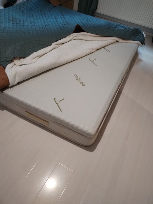 Pat si saltea stare foarte buna