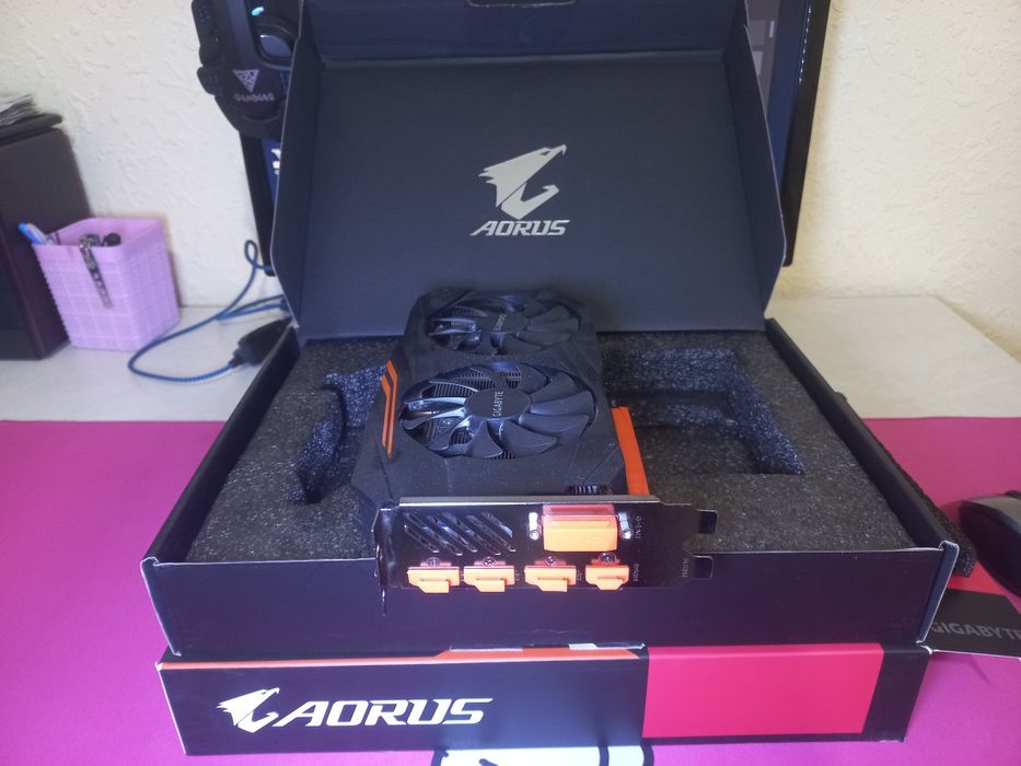 Видеокарта AORUS Radeon RX570 4Gb