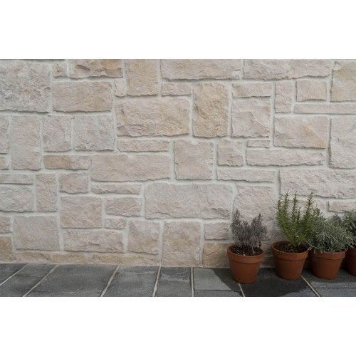 Piatra naturala decorativa/placaj piatra exterior/Placaj Rock Face Alb