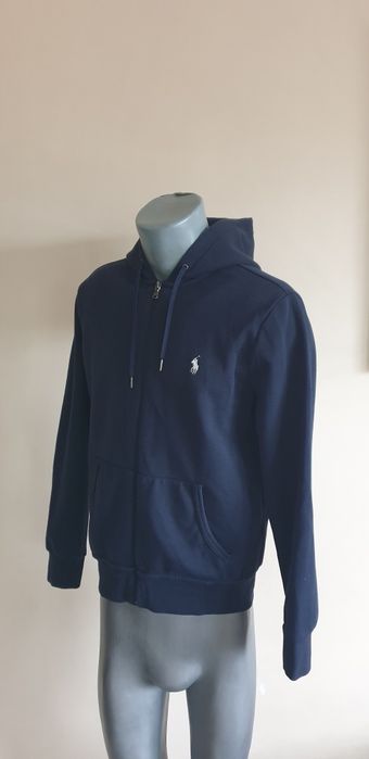 POLO Ralph Lauren Double Knit Tech Hoodie S ОРИГИНАЛ! Мъжко Горнище !