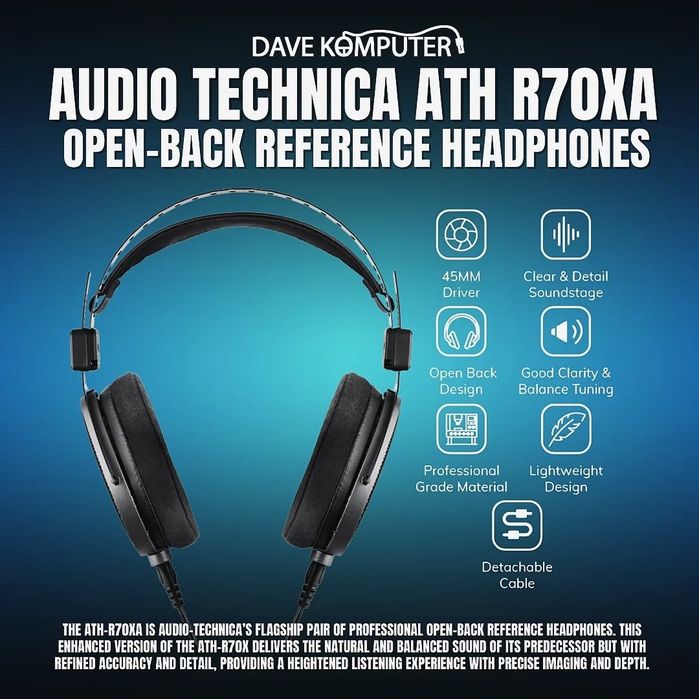 Audio Technica R70X Профессиональный Наушники