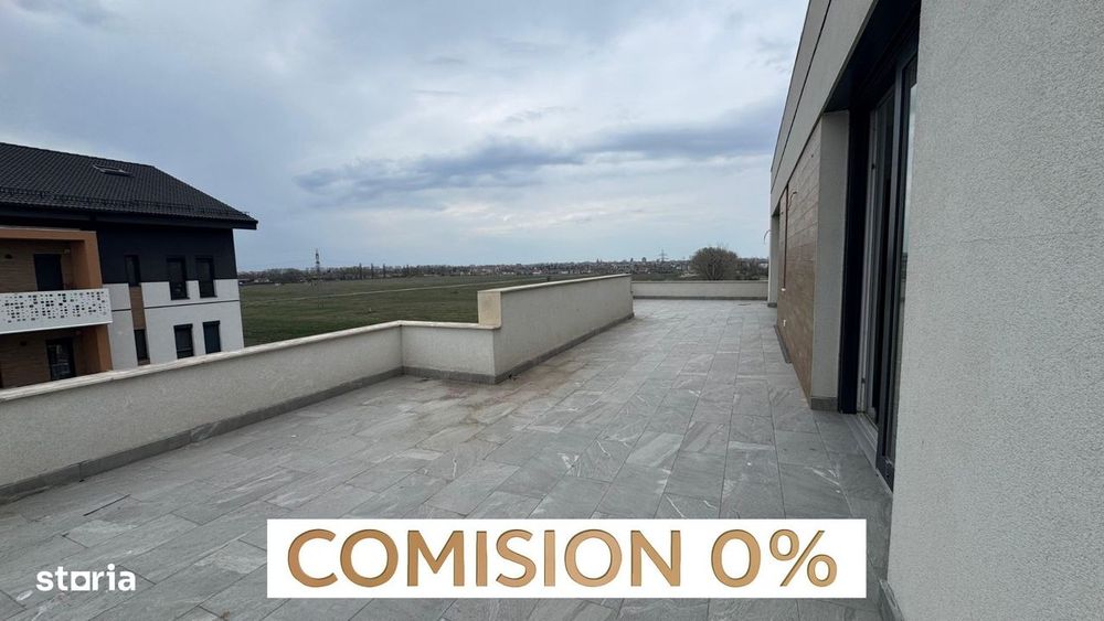 COMISION 0% | Penthouse 3 Camere | 91 mp + 63 mp terasa | Zona Giroc
