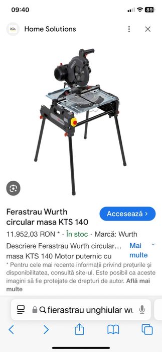 Fierastrau Wurth circular