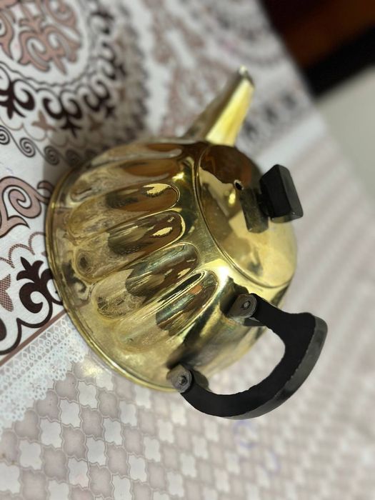Саветские чайники новые никель латун