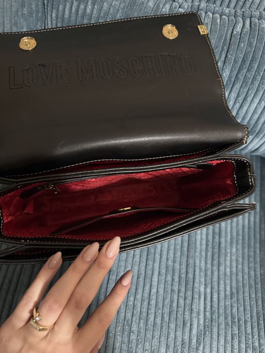 Love Moschino черна чанта