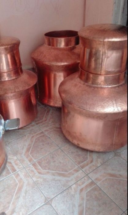 Vindem cazane Tucă 100 litre fund 3mm peret 2mm capac 1mm