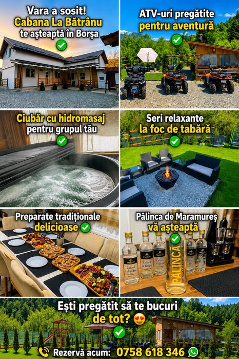Cazare Cabana La Batranu Borsa