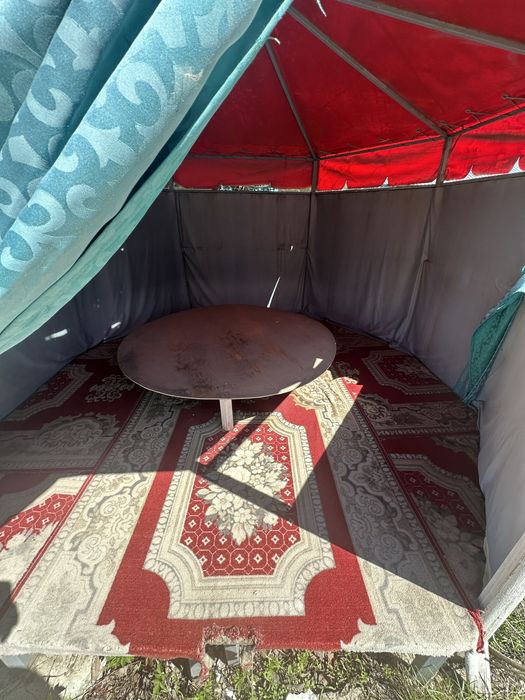 Беседка юрта тапчан
