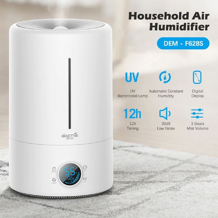 Увлажнитель воздуха Deerma DEM-F628S (новый с гарантией)