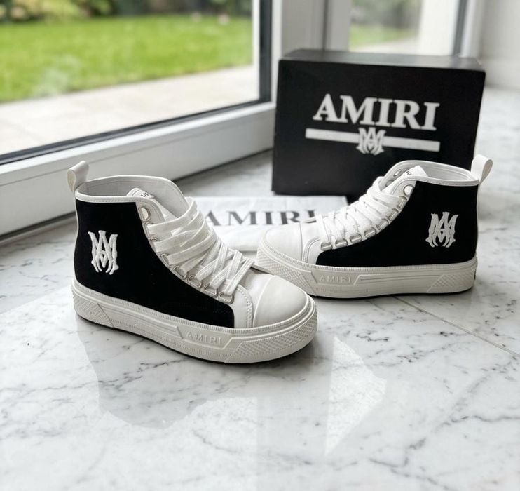 Adidasi AMIRI Court High Top - Full Box - PREMIUM