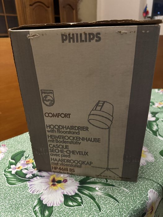 Hood air drier with floor stand philips veche