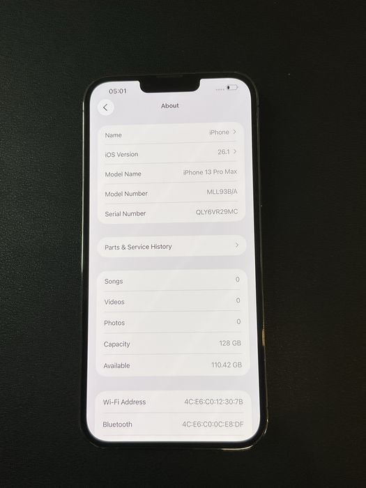 Apple iphone 13 PRO MAX 128GB ID-XXL9408
