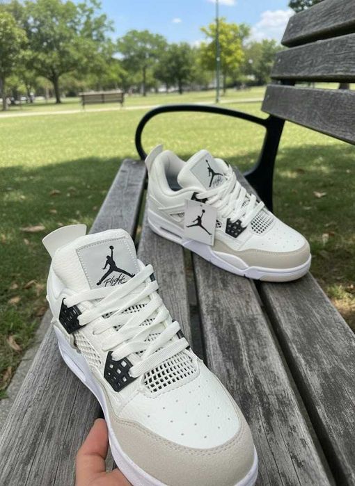 Adidasi Jordan 4 Retro Military Black - Adidasi Unisex