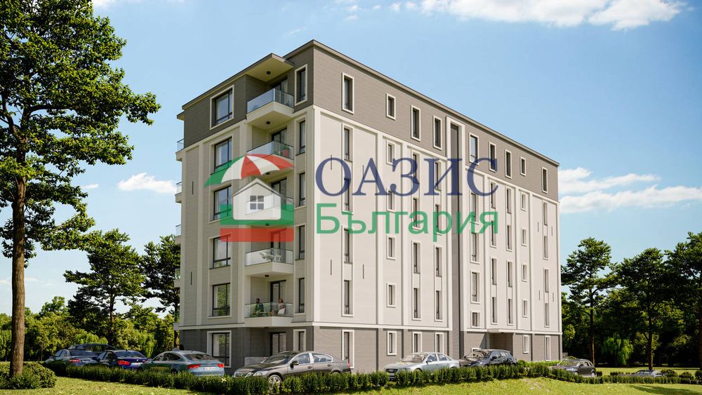 Студио в новострояща се сграда La Mer Home, Слънчев бряг, 36.38 кв.м,