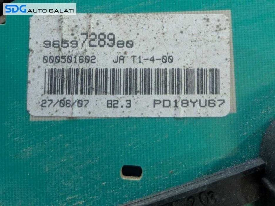 Ceas Ceasuri Cluster Instrumente Bord Peugeot 206 1998 - 2012 Cod 9659728980 [L9035]