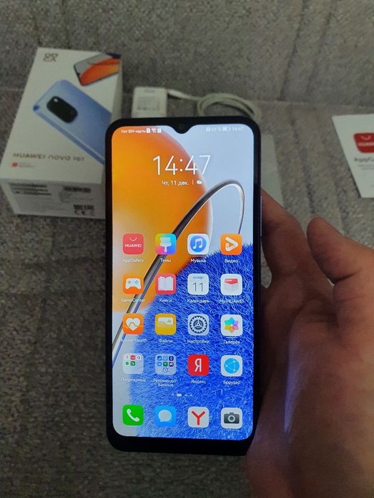 Srochna sotiladi Huawei Nova Y61 4/128Gb 4G Xolati ideal Zo'r