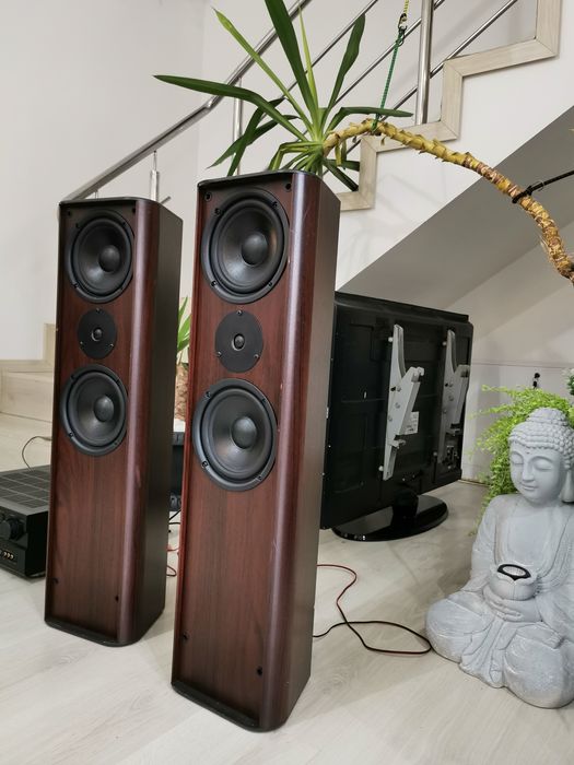 Boxe Eltax Jubilee 70 100w Rms cireș made in Danemark