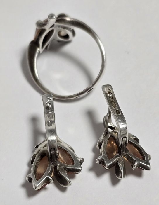 Серебряный комплект