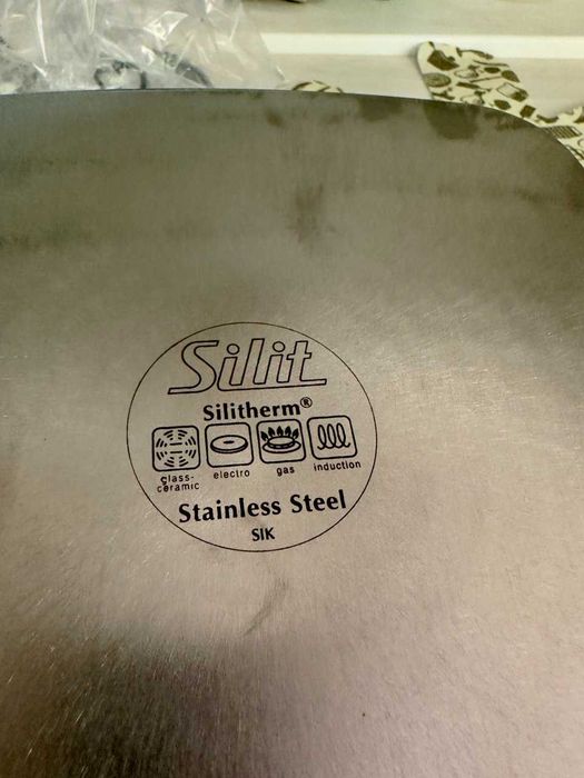 Кастрюля из нержавеющей стали Silit с крышкой 5 л
