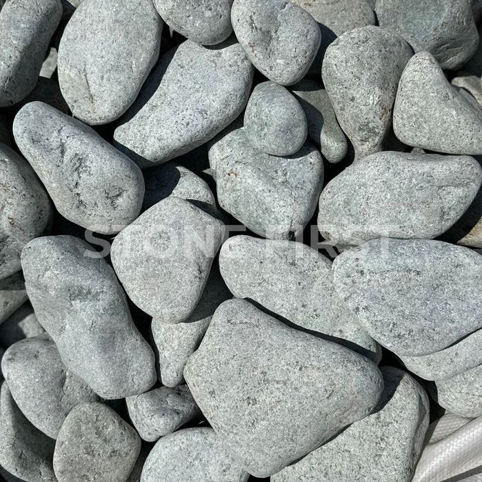 Жадеит Хакасия галтованный (банный камень)