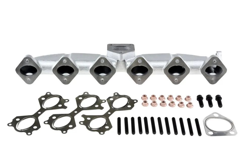Set galerie evacuare fonta noua BMW seria 3 E46, seria 5 E39 E60 E61, X3 E83, X5 E53, seria 7 E65 E66 67, motor M57, motoare de 2.5 si 3.0 diesel