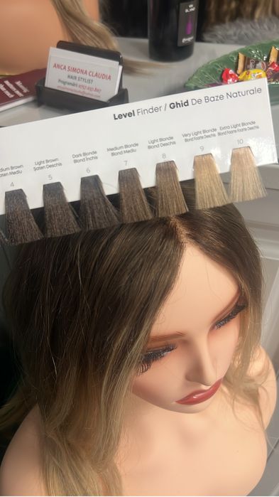 Peruca din par uman ombre