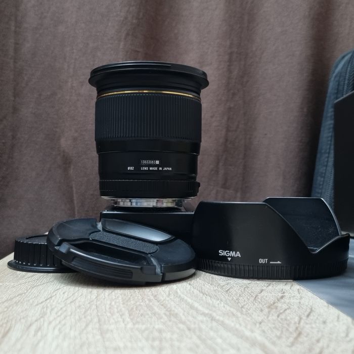 Sigma 20mm f1.8 montura canon ef