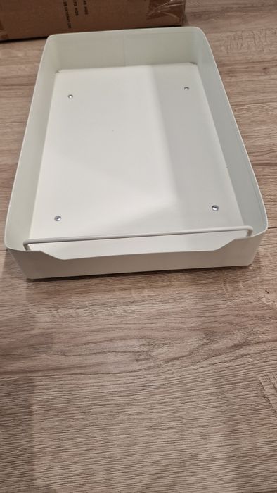 Organizator de dulap retractabil, fier, 42x25.5x7cm,