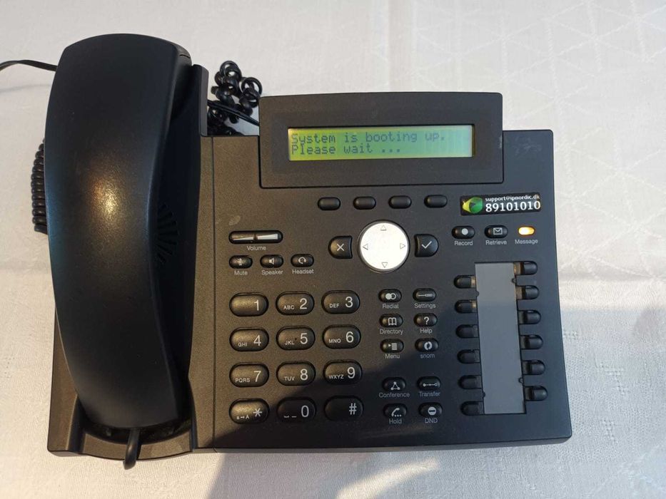 Telefon fix Snom 320 VOIP SNO-320-BK