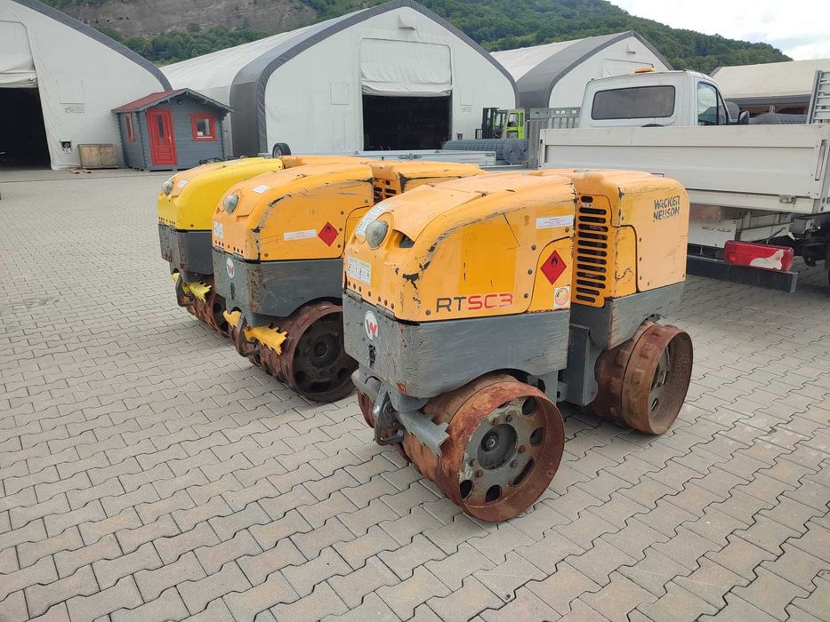 Cilindru vibro-compactor cu telecomanda Wacker Neuson RTK-SC3