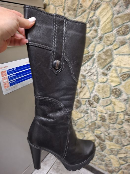 Ботуши с висок ток