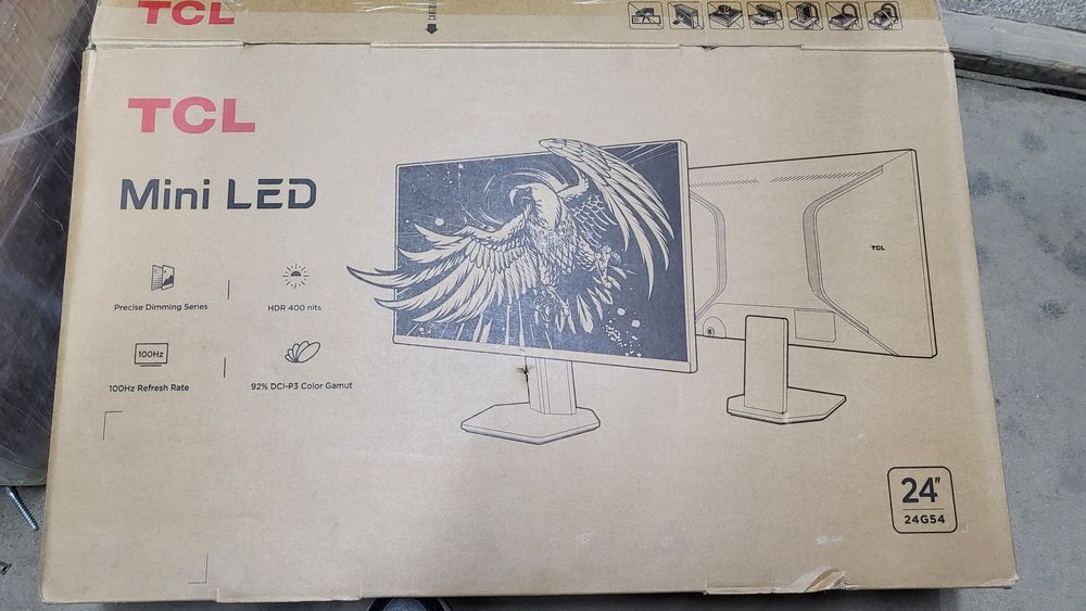 Монитор tcl mini led g24 новый