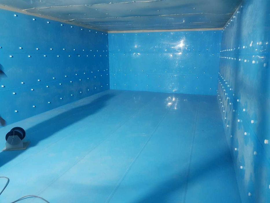 Футеровка резервуаров полимерными листами