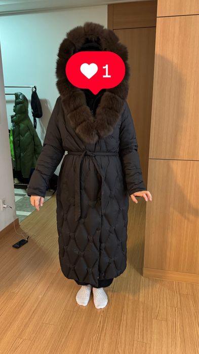 Зимний женский пуховик