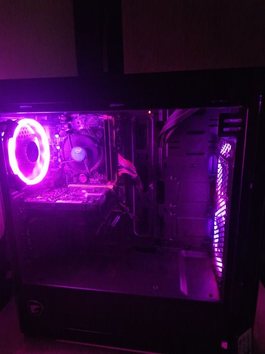 Продавам бюджетен геймърски компютър GTX 1050 Ti