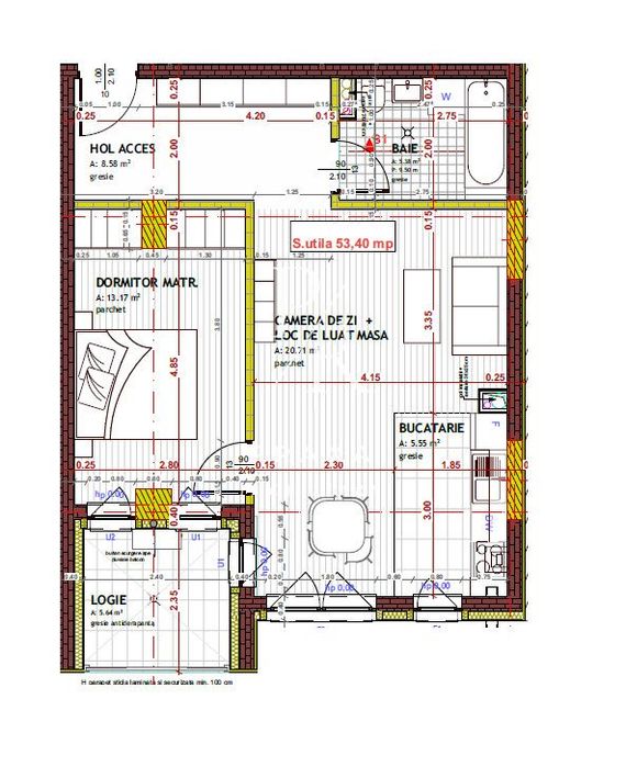 Apartament 2 camere, complex rezidential nou LIFT, parcare, garaj, Tin