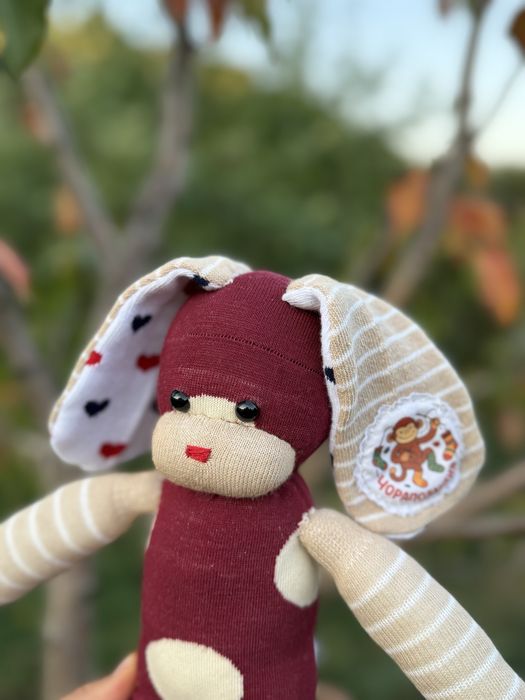 Ръчно изработена плюшена играчка