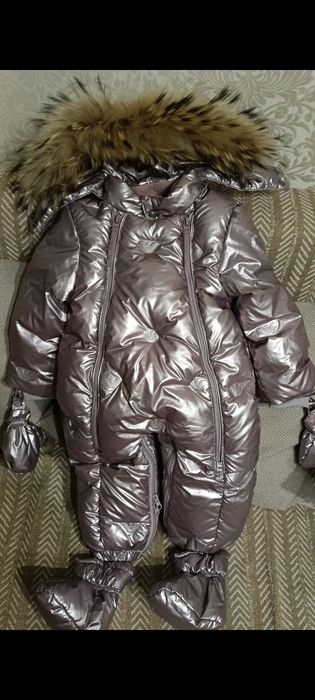 Продам зимний комбинезон р 80