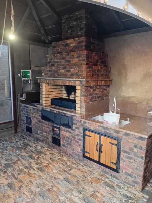 Камины, печи,барбекю.