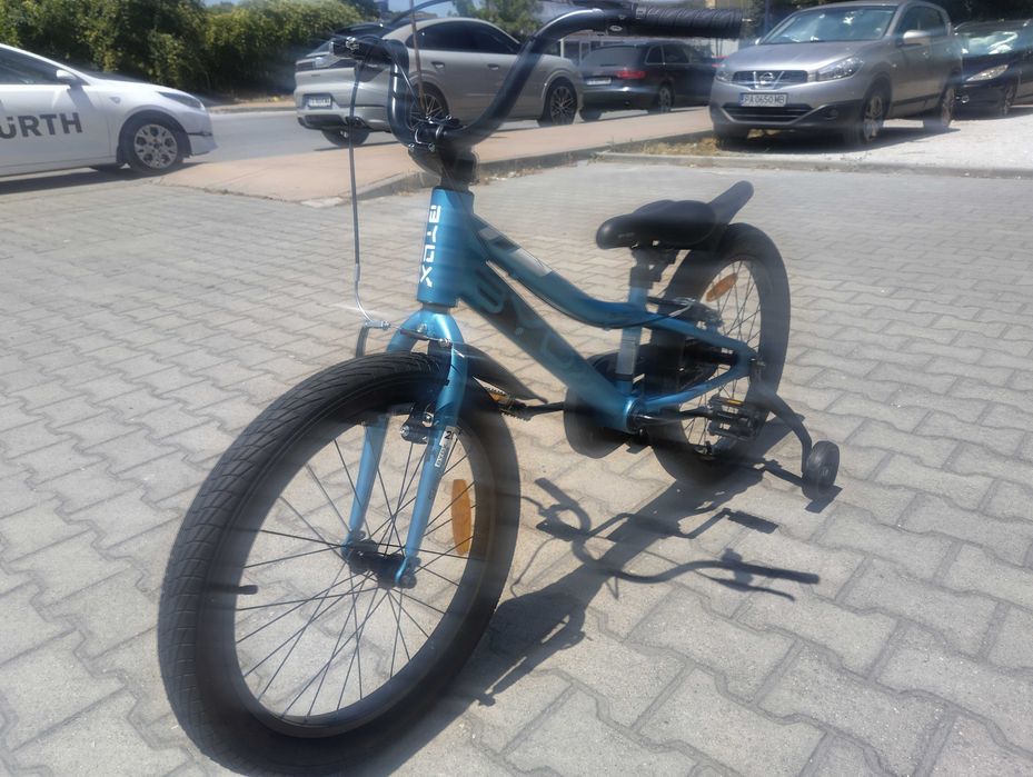 X Детски алуминиев велосипед 20" SPECIAL син