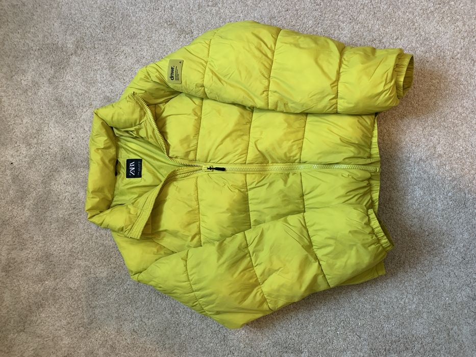 Geaca Zara neon(verde/galben)