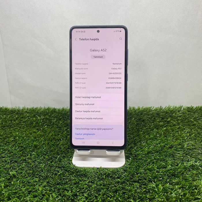 Samsung Galaxy A52 128 Gb dastavka bor