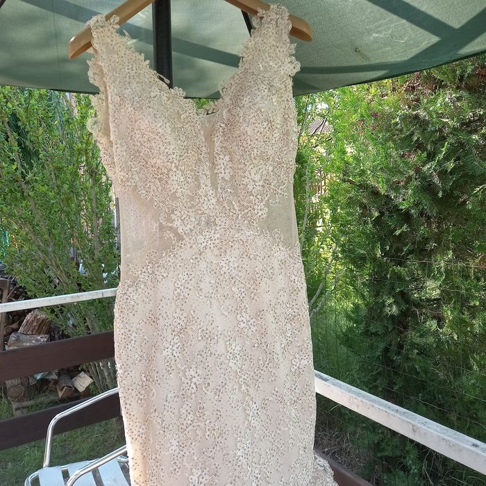 Сватбена/булчинска/бална рокля M-L р-р